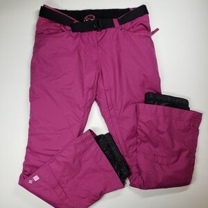 PWDR ROOM Pink Warm Snowboard/Ski Pants size medium